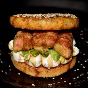 Burger de kanikama apanada